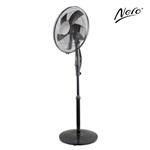 Nero Black Quiet Pedestal Fan 40cm 7490411