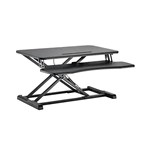 Ergovida Desktop Gas Lift Workstation Black 800 X 400mm