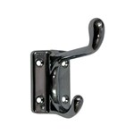 Hook Hat  Coat Chrome Plated 75mm Heavy Duty