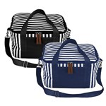 Striped Cotton Canvas Cooler 16L