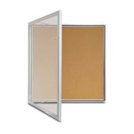 Visionchart Noticecase TX Weather Resistant 1080x1050mm Cork Background TX6000