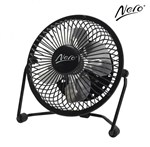 Nero Usb Powered 10cm Mini Desk Fan
