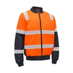 Akurra Bomber Jacket Taped Biomotion Hi Vis OrangeNavy