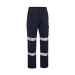 Akurra Cargo Cotton Drill Taped Biomotion Pants 235gsm Navy 