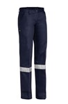 Pants Womens Cotton Drill 310gsm 3M Tape Navy