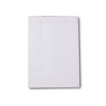 Olympic Ruled Office Pads Fs 100Lf Bank White