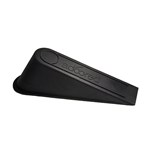 Adoored Extra Large Rubber Wedge Door Stop Black Twin Pack