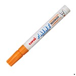 Uniball Px20 Paint Marker Medium Bullet Point 28mm Box 12 Orange