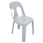 Rapid Chair Pipee Heavy Duty Plastic Polyproylene Grey