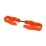 Wirra Plastic Lever Jaw Glove Clips Orange