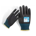 Force360 Worx100 Gloves Eco Nitrile Foam Black Medium