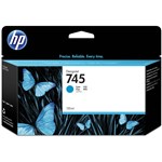 HP 745 DesignJet OEM Ink Cartridge F9J97A 130ml Cyan