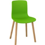 Acti 4T Side Chair With Dowel Legs Green