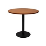 Rapid Table Round 1200Mm With Black Base Cherry Top