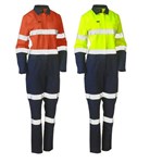 Bisley Coveralls Womens Taped Cotton Drill BCL6066T