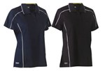 Bisley Shirt Polo Womens SS Poly Cool Mesh 130gsm BKL1425