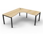 Infinity Profile Leg Corner Workstation