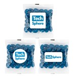 Corporate Colour Mini Jelly Beans in 50 Gram Cello Bag