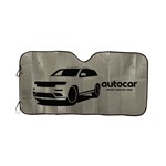 Concertina Metallic Car Sun Shade