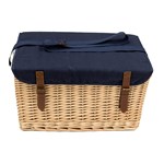 Trekk Wicker Basket w Picnic Table