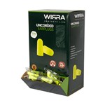 WIRRA Uncorded Earplugs 26db Class 5 Hi Vis Yellow Pk 200