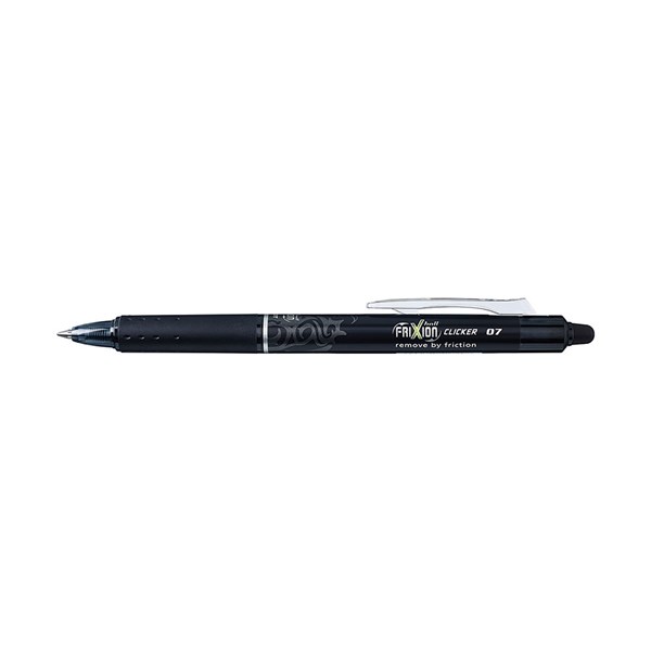 Pilot Frixion Clicker Retractable Eraser Fine Gel Black